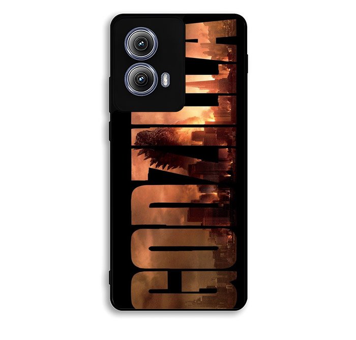 Godzilla font Motorola Moto Edge 2024 Case OV3677