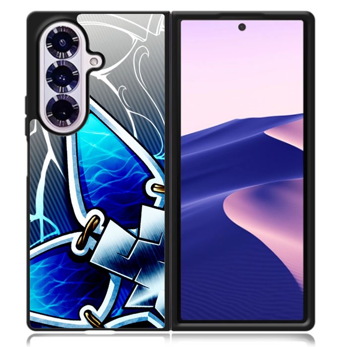 Kingdom Hearts Aqua Wayfinder Samsung Galaxy Z Fold 7 Case OV3597