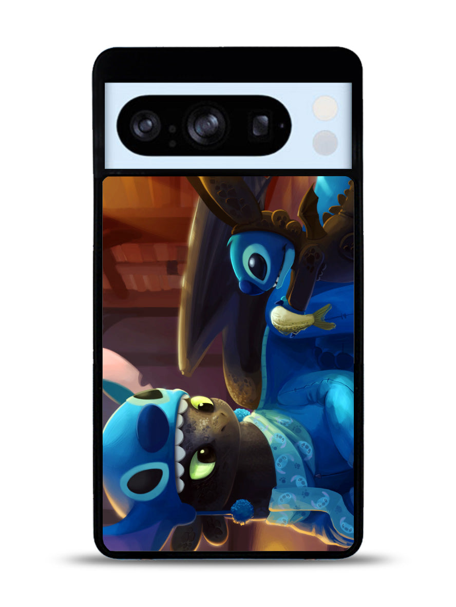 Toothless and Stitch Parody Google Pixel 8 Pro Case QC0550