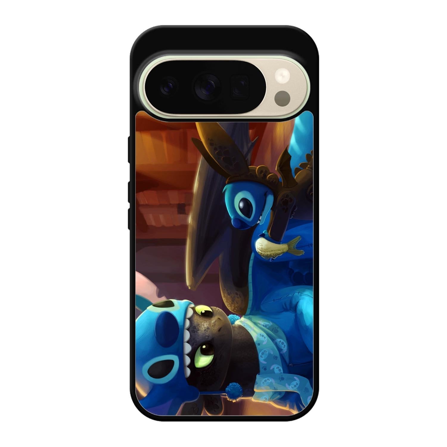Toothless and Stitch Parody Google Pixel 10 Pro Case QC0550