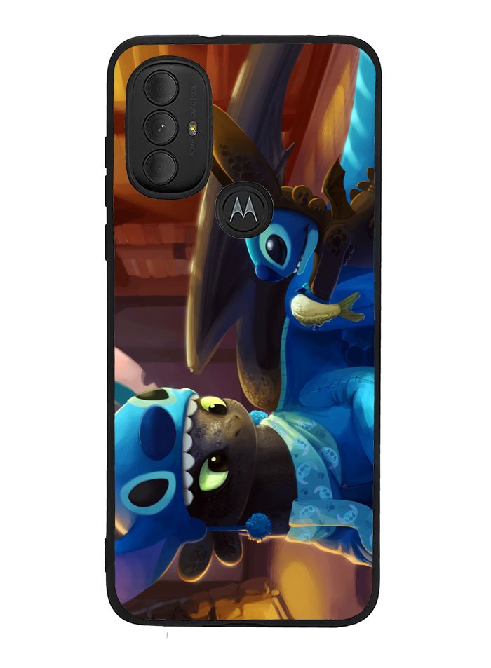 Toothless and Stitch Parody Motorola Moto G Pure 2021 , Moto G Power 2022 Case OV0550
