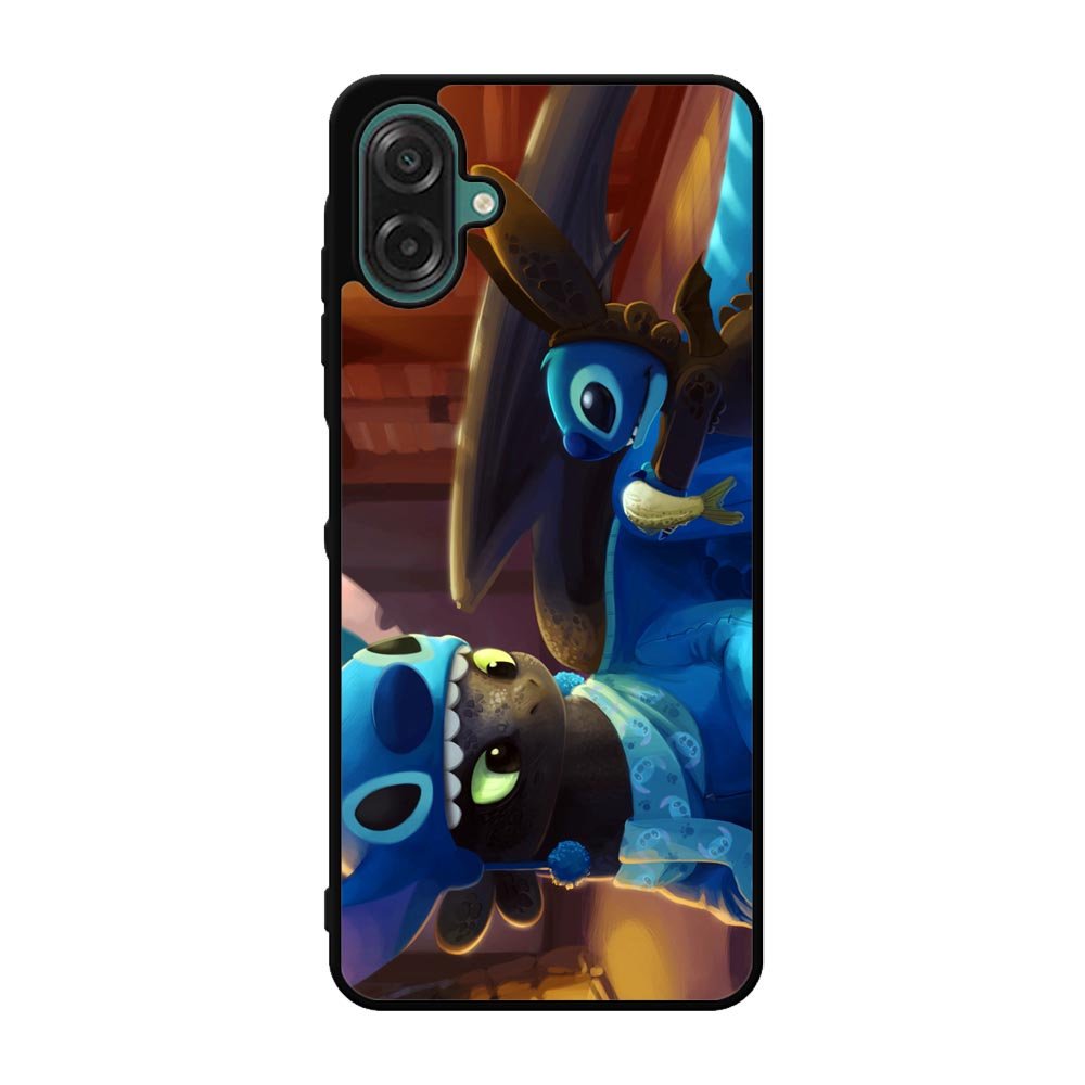 Toothless and Stitch Parody Samsung Galaxy A07 Case QC0550