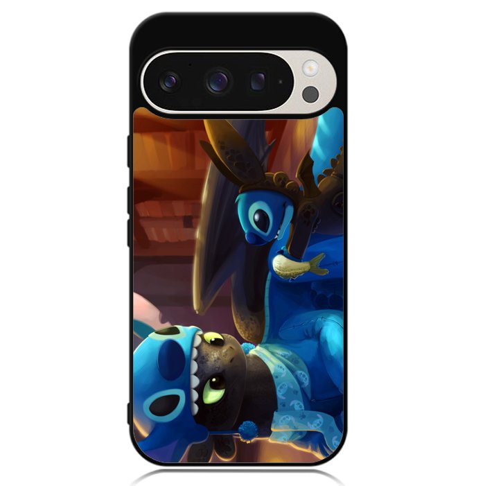 Toothless and Stitch Parody Google Pixel 9 | Pixel 9 Pro Case OV0550
