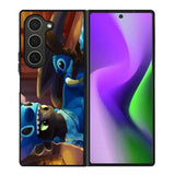 Toothless and Stitch Parody Samsung Galaxy Z Fold 6 5G 2024 Case OV0550