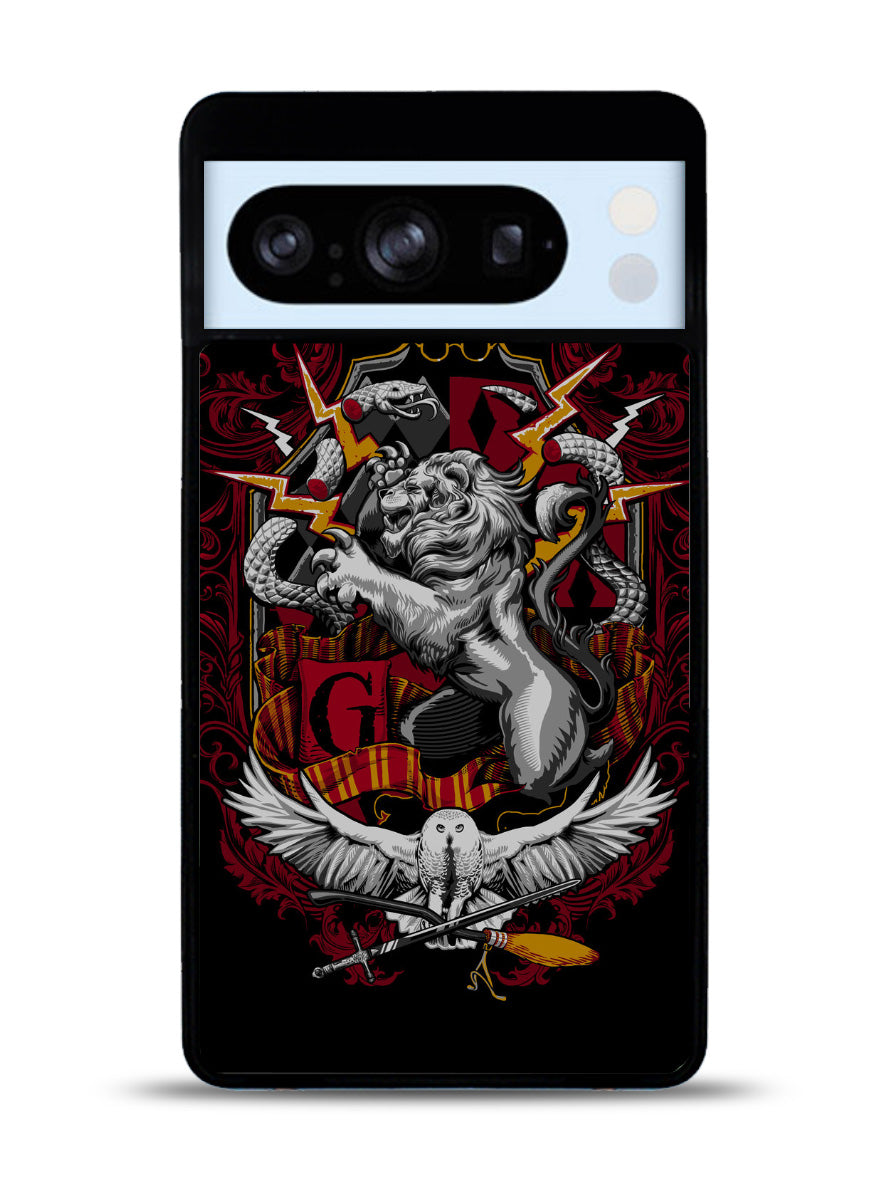 Harry Potter Crest Gryffindor Google Pixel 8 Pro Case QC0563