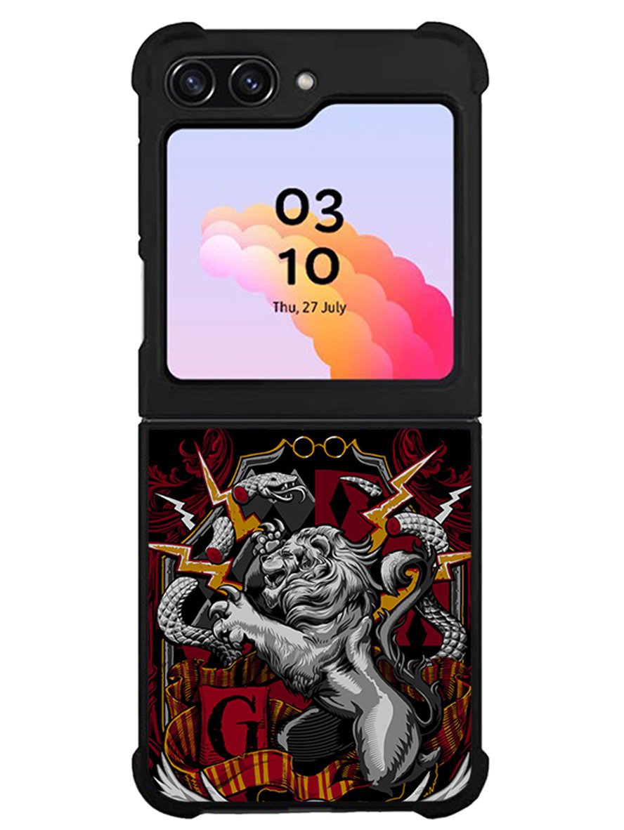 Harry Potter Crest Gryffindor Samsung Galaxy Z Flip 5 5G 2023 Case OV0563
