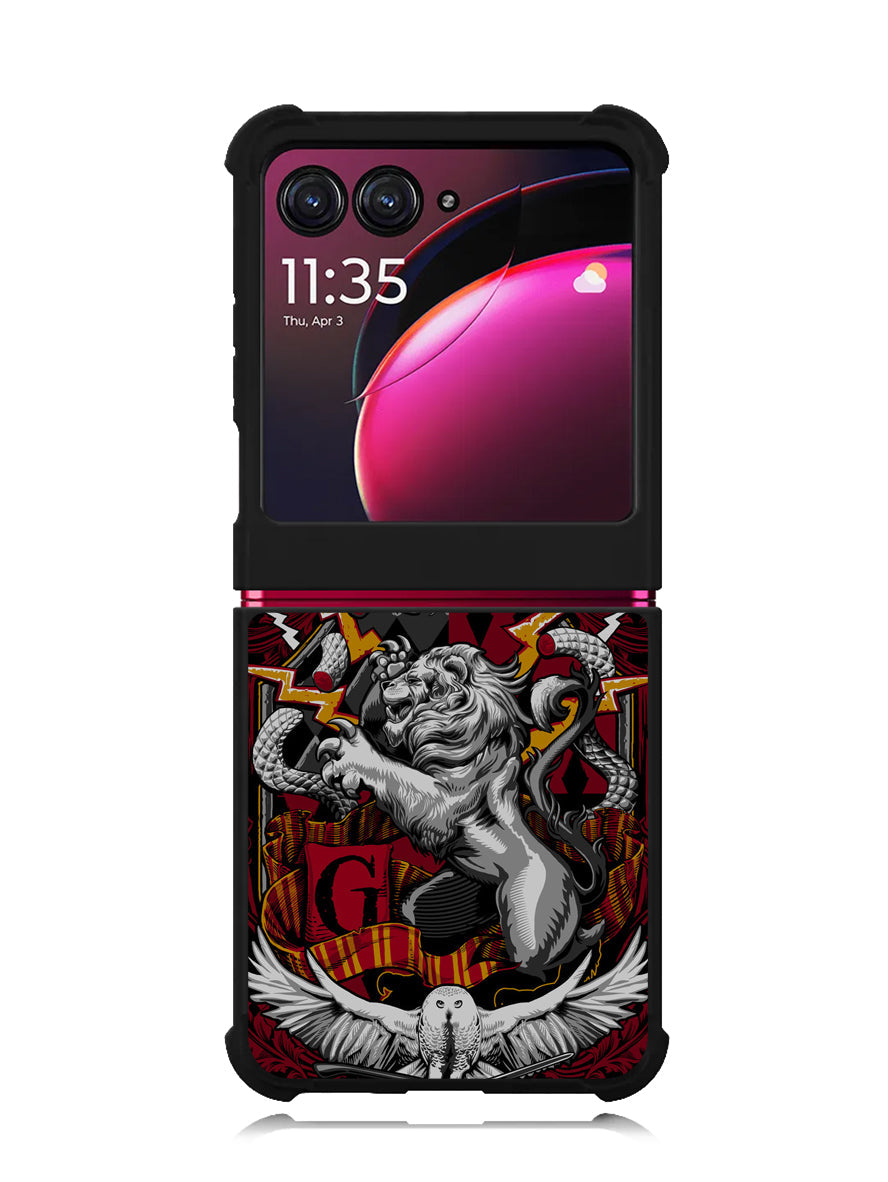 Harry Potter Crest Gryffindor Motorola Moto Razr Plus 2023 , Moto Razr+ 2023 Case OV0563