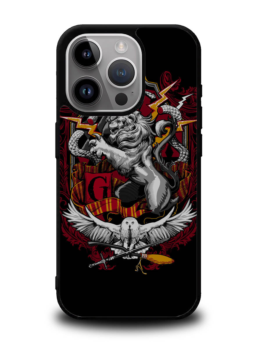Harry Potter Crest Gryffindor iPhone 16 Pro Max Case OV0563