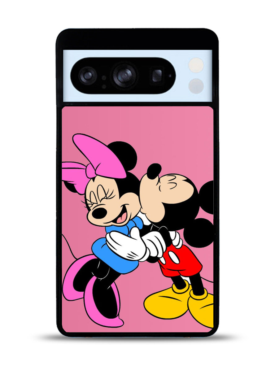 Romantic Mickey and Minnie Mouse Google Pixel 8 Pro Case QC2667