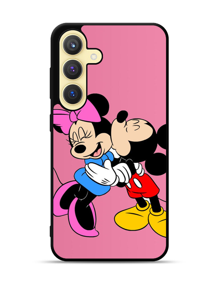 Romantic Mickey and Minnie Mouse Samsung Galaxy S24 FE 5G Case OV2667