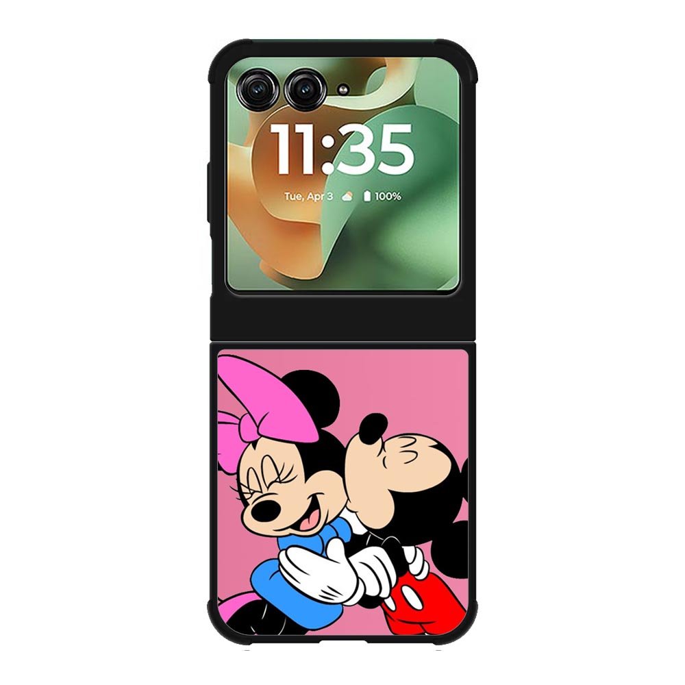 Romantic Mickey and Minnie Mouse Motorola Moto RAZR 2025 Case OV2667