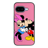 Romantic Mickey and Minnie Mouse Google Pixel 10A Case QC2667