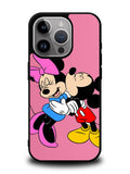 Romantic Mickey and Minnie Mouse iPhone 16 Pro Max Case QC2667