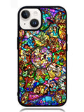 All Disney Heroes Stained Glass iPhone 14 Case OV3794