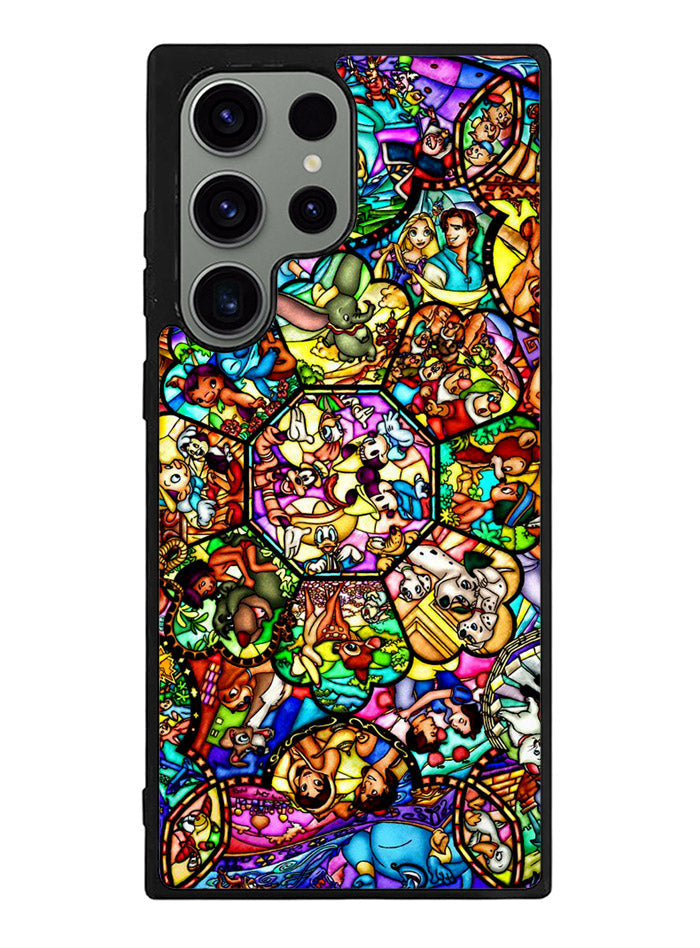 All Disney Heroes Stained Glass Samsung Galaxy S23 Ultra 5G Case