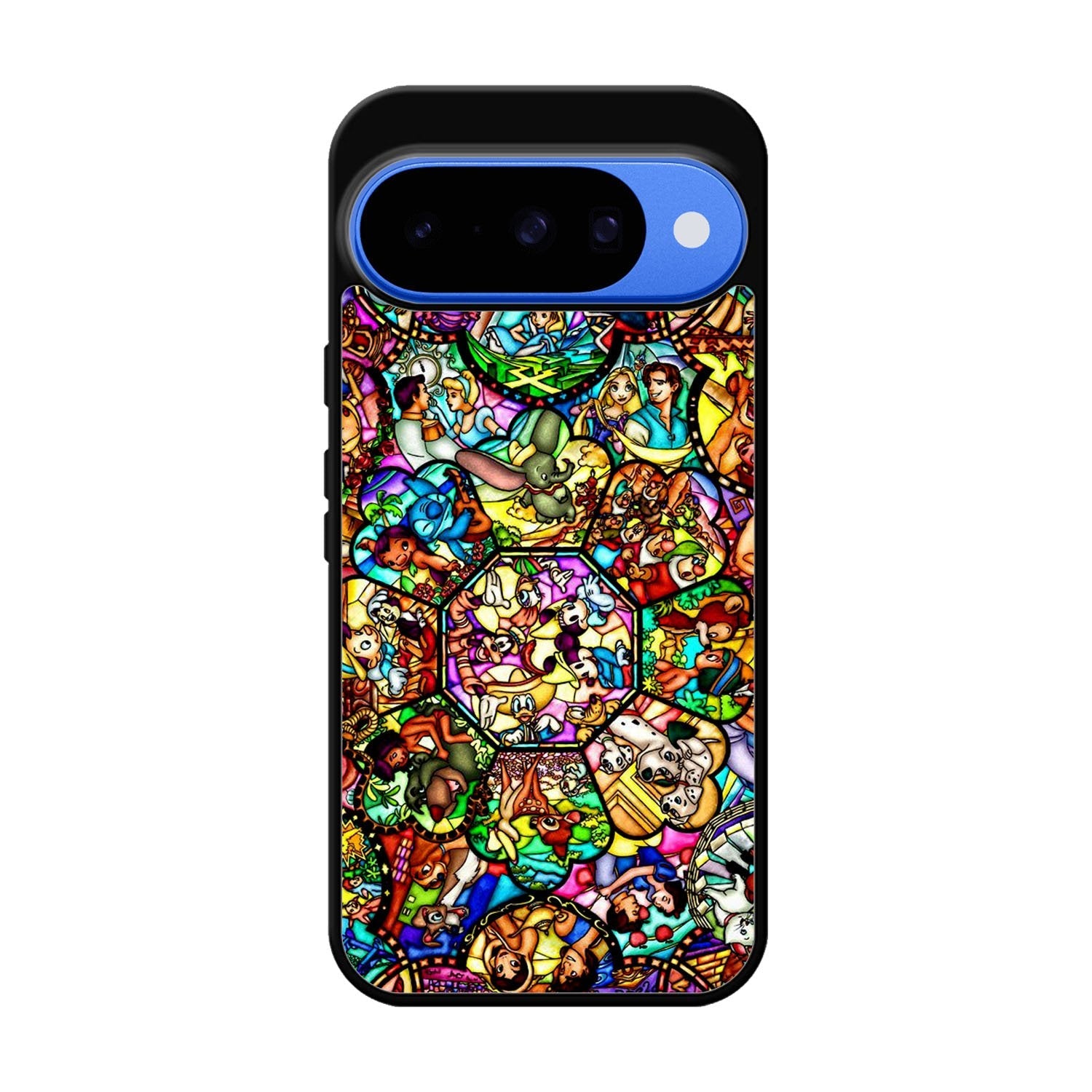 All Disney Heroes Stained Glass Google Pixel 10 Case