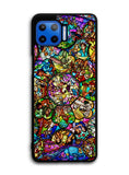 All Disney Heroes Stained Glass Motorola Moto One 5G Case , Moto One 5G UW Case , Moto G 5G Plus Case