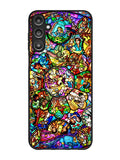 All Disney Heroes Stained Glass Samsung Galaxy A14 5G Case