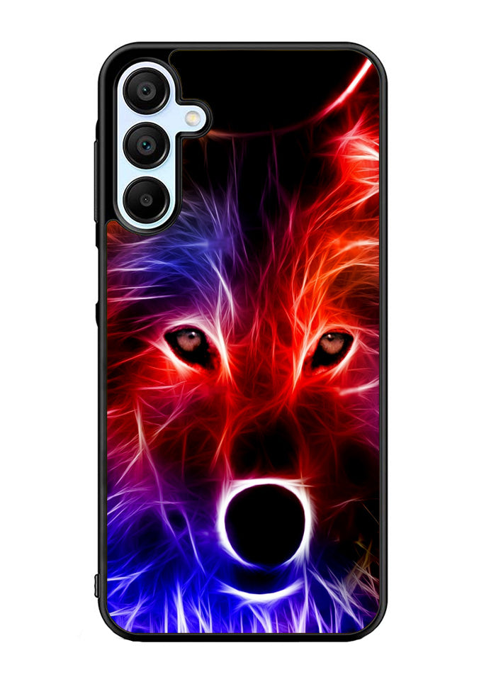 wolf glow line Samsung Galaxy A35 5G Case OV0567