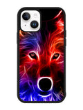 wolf glow line iPhone 14 Plus Case QC0567