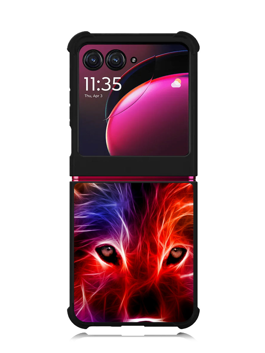 wolf glow line Motorola Moto Razr Plus 2023 , Moto Razr+ 2023 Case OV0567