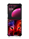 wolf glow line Motorola Moto Razr Plus 2023 , Moto Razr+ 2023 Case OV0567
