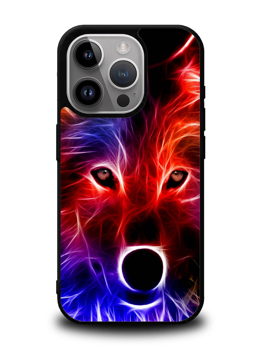 wolf glow line iPhone 16 Pro Case OV0567