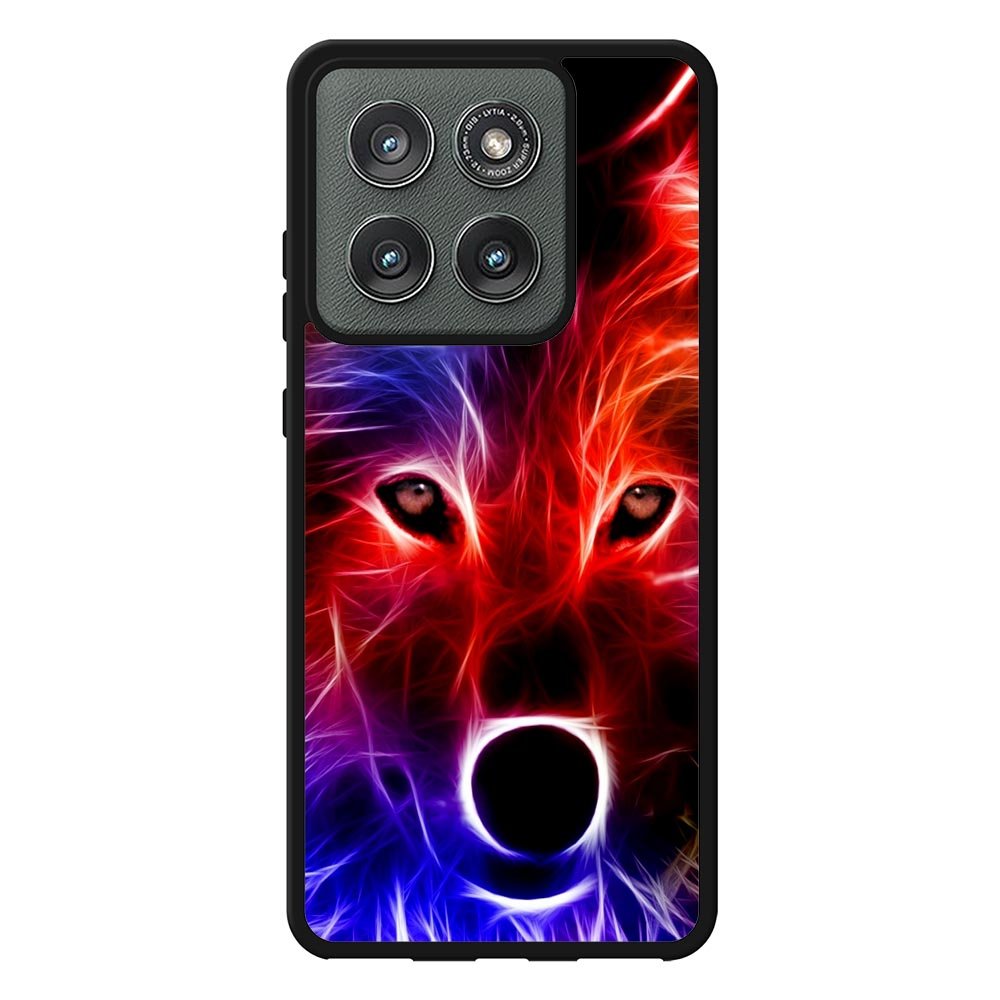 wolf glow line Motorola Moto Edge 2025 Case QC0567