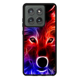 wolf glow line Motorola Moto Edge 2025 Case QC0567