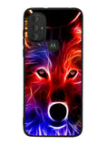 wolf glow line Motorola Moto G Pure 2021 , Moto G Power 2022 Case OV0567