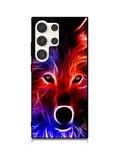 wolf glow line Samsung Galaxy S25 Ultra 5G Case QC0567