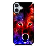 wolf glow line iPhone 16 Case QC0567