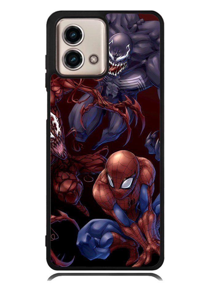Spiderman Venom Carnage Back Motorola Moto G Stylus 5G 2023 Case OV0573