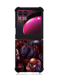 Spiderman Venom Carnage Back Motorola Moto Razr Plus 2023 , Moto Razr+ 2023 Case OV0573