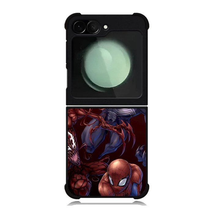 Spiderman Venom Carnage Back Samsung Galaxy Z Flip 6 5G 2024 Case OV0573