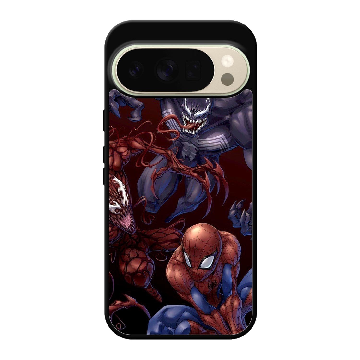 Spiderman Venom Carnage Back Google Pixel 10 Pro Case QC0573