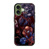 Spiderman Venom Carnage Back iPhone 17 Case QC0573