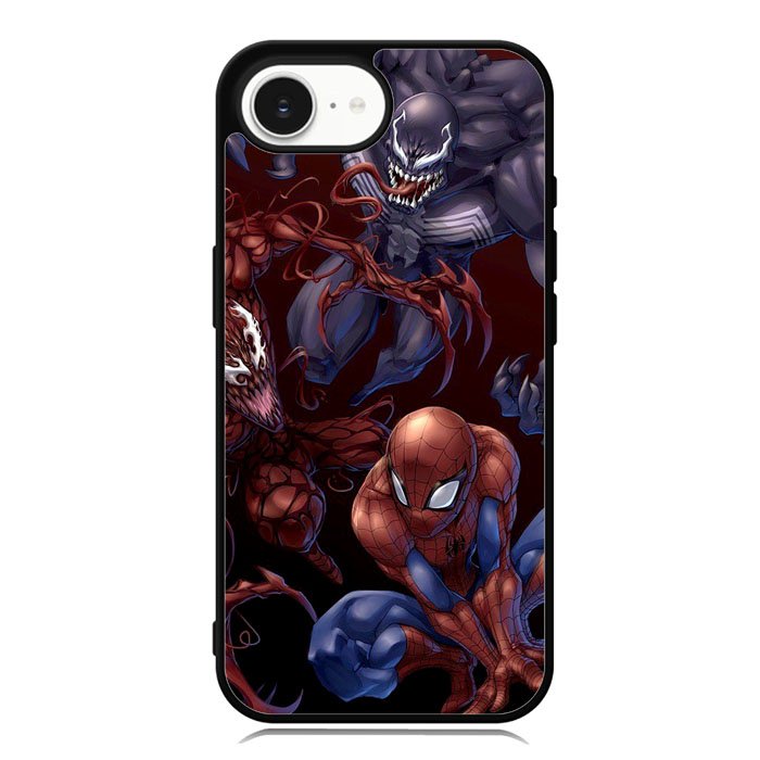 Spiderman Venom Carnage Back iPhone 16e Case OV0573