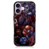 Spiderman Venom Carnage Back iPhone 17 Case OV0573