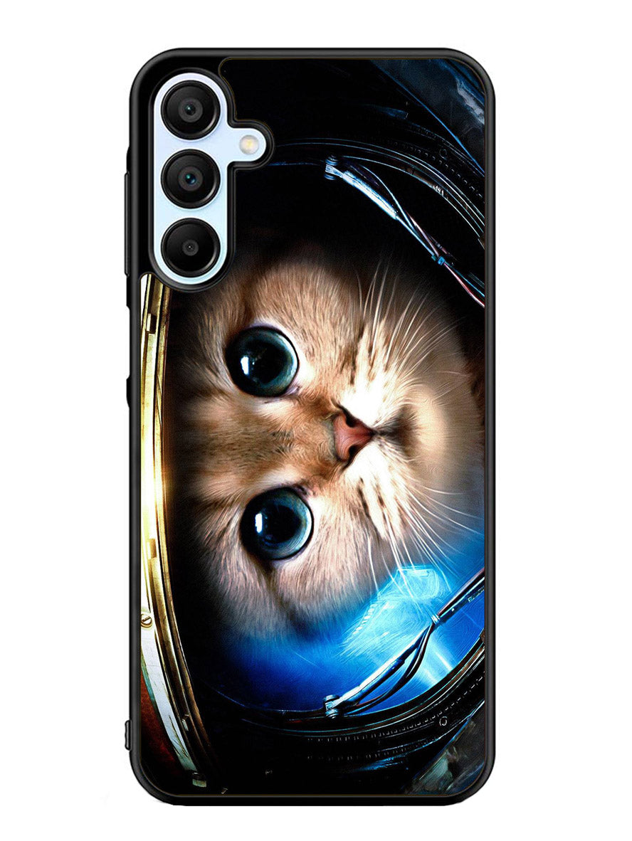Space Cat Samsung Galaxy A25 5G Case