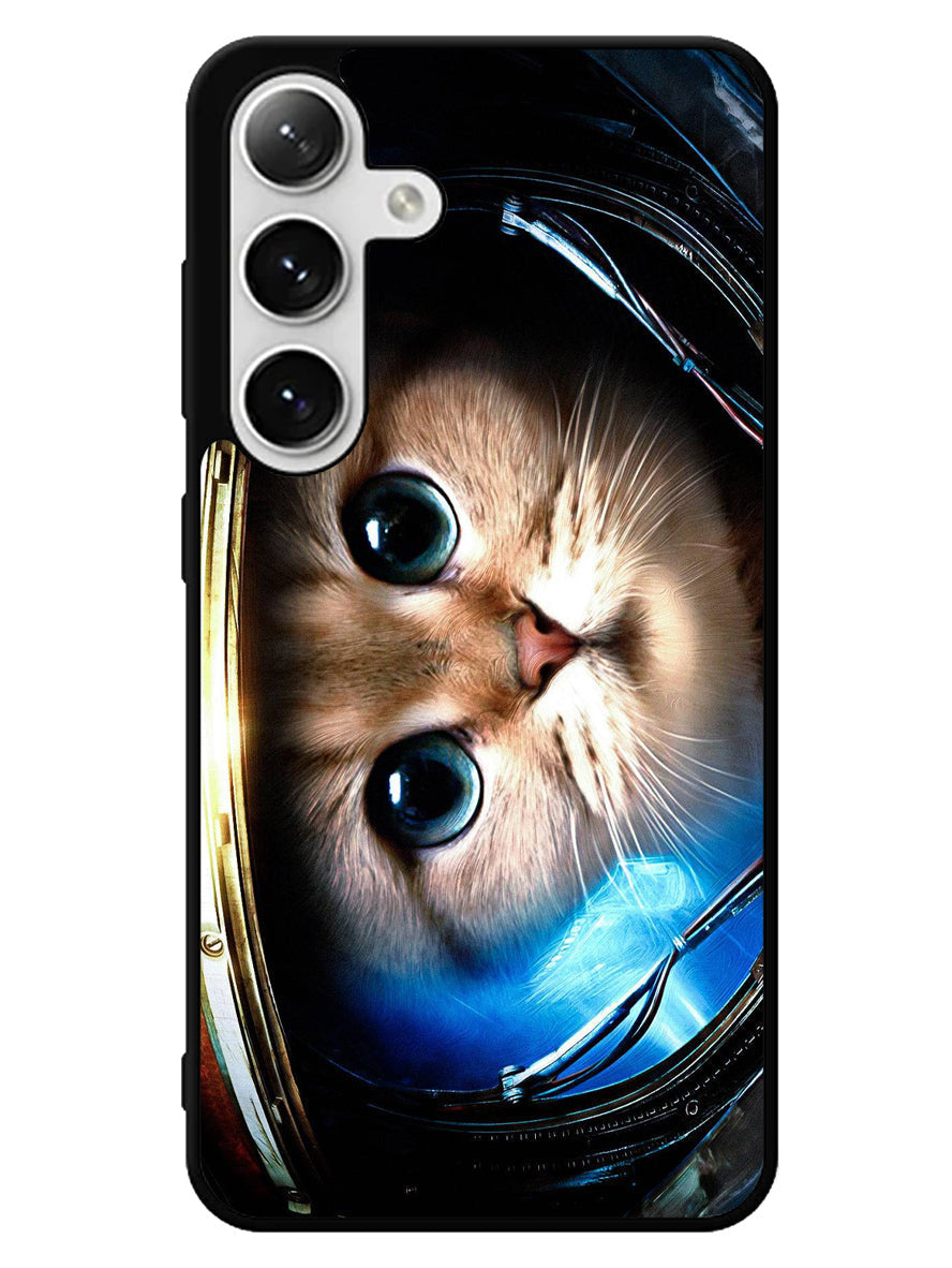 Space Cat Samsung Galaxy S24 5G Case