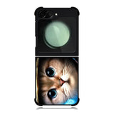 Space Cat Samsung Galaxy Z Flip 6 Case
