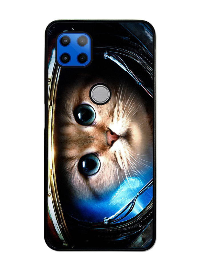 Space Cat Motorola Moto G 5G Case , Moto One 5G Ace Case