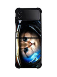 Space Cat Samsung Galaxy Z Flip 4 5G 2022 Case