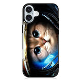 Space Cat iPhone 16 Case