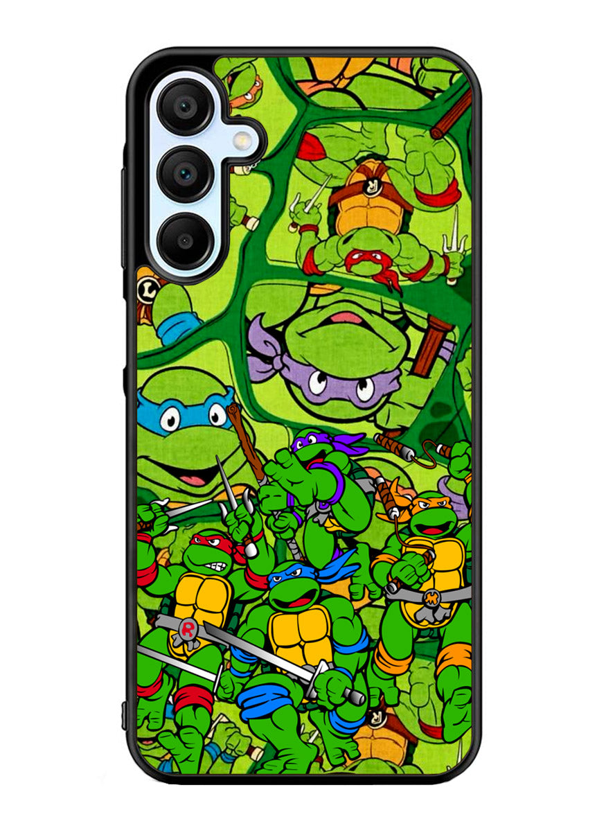 Teenage Mutant Ninja Turtles Collage 1st Samsung Galaxy A25 5G Case