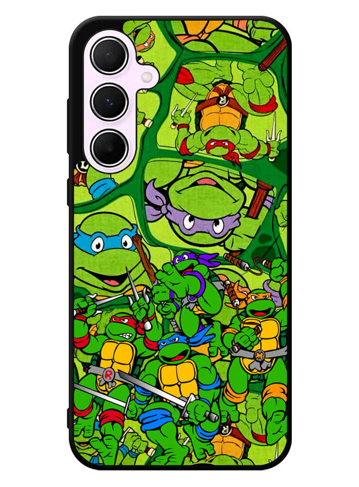Teenage Mutant Ninja Turtles Collage 1st Samsung Galaxy A35 5G Case