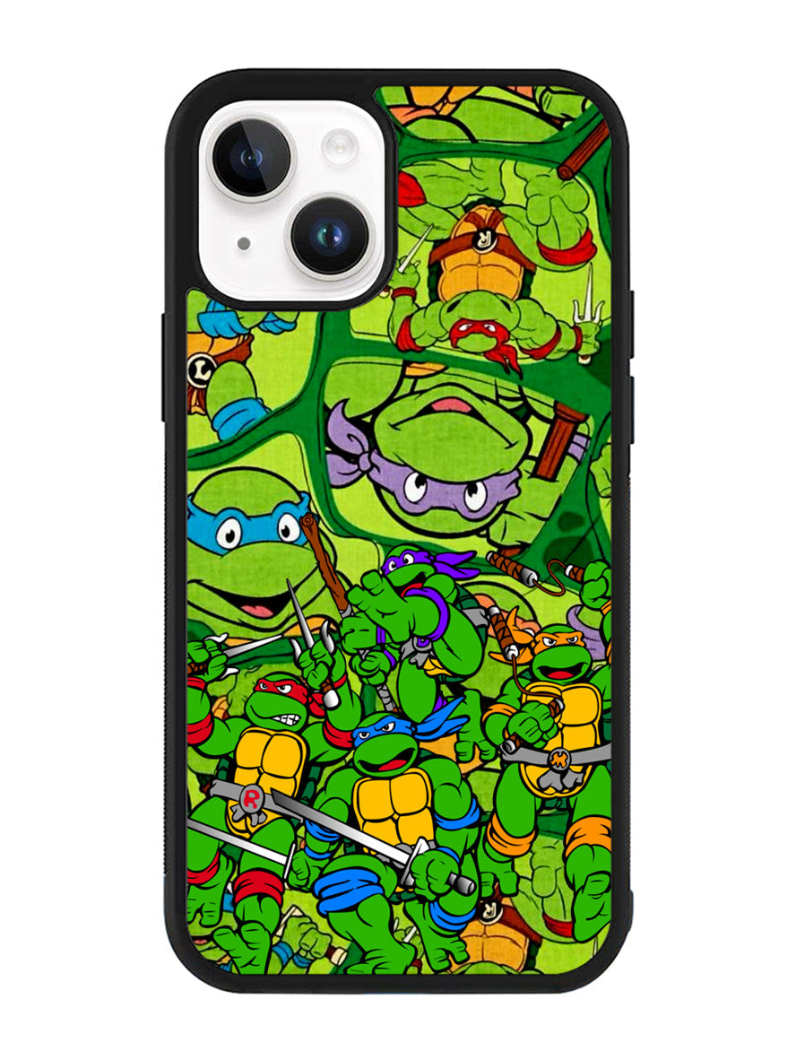 Teenage Mutant Ninja Turtles Collage 1st iPhone 15 Case