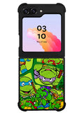 Teenage Mutant Ninja Turtles Collage 1st Samsung Galaxy Z Flip 5 5G 2023 Case
