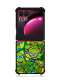 Teenage Mutant Ninja Turtles Collage 1st Motorola Moto Razr Plus 2023 , Moto Razr+ 2023 Case